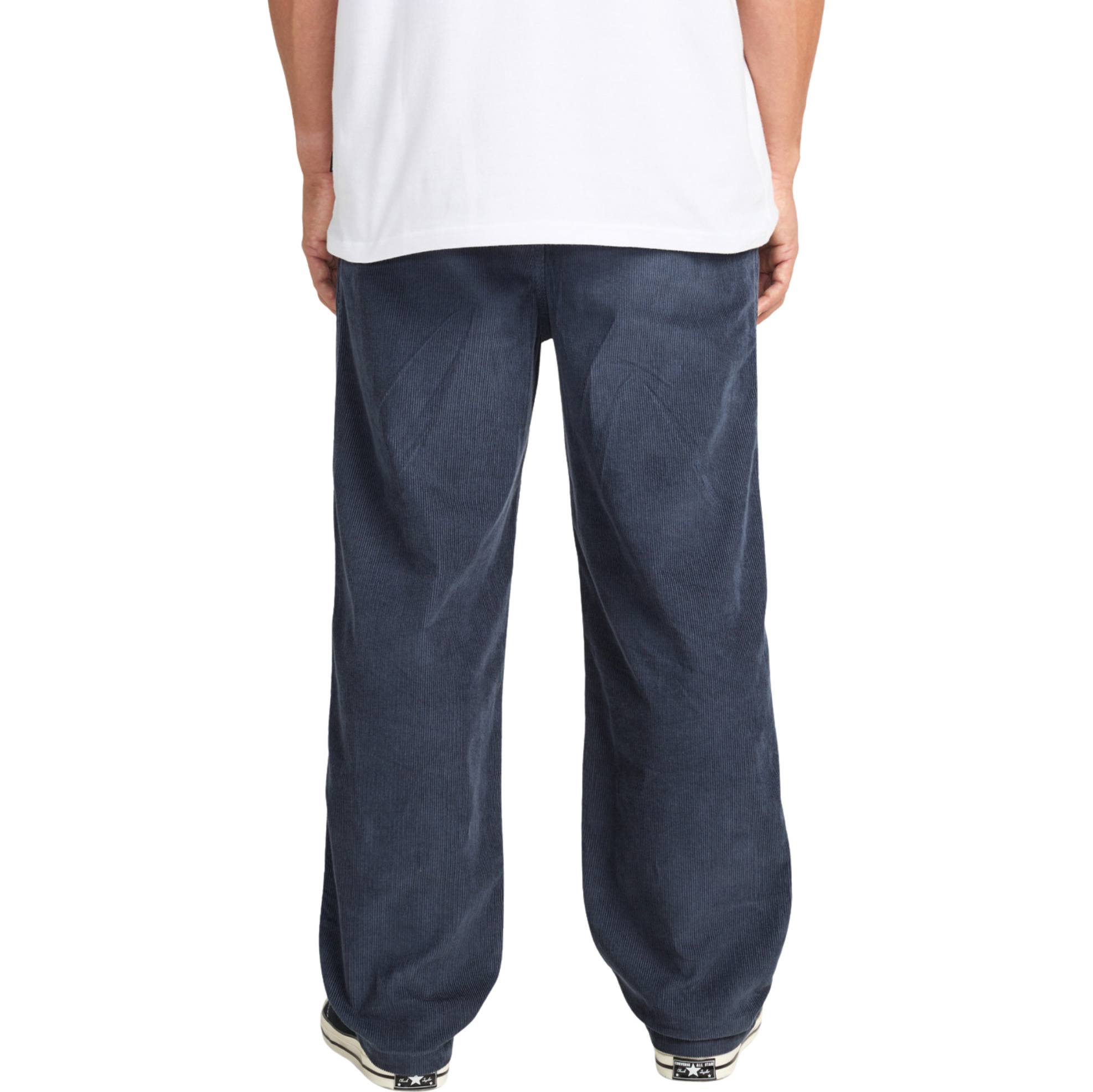 2025 Billabong Mens Larry Cord Elasticated Waist Corduroy Trouser EBYNP00111 - Raven